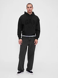 Heavyweight Gap Athletic Logo Hoodie