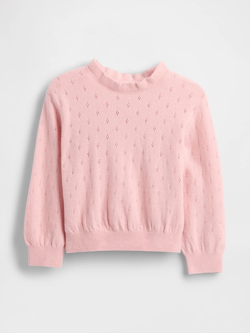 Baby & Toddler CashSoft Pointelle Sweater