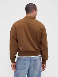 Heavyweight Oversized Quarter-Zip Pullover