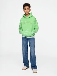 Kids Vintage Soft Logo Hoodie