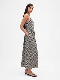 Drop-Waist Maxi Dress