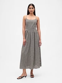 Drop-Waist Maxi Dress