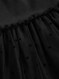Baby & Toddler Mixed Media Tulle Dress