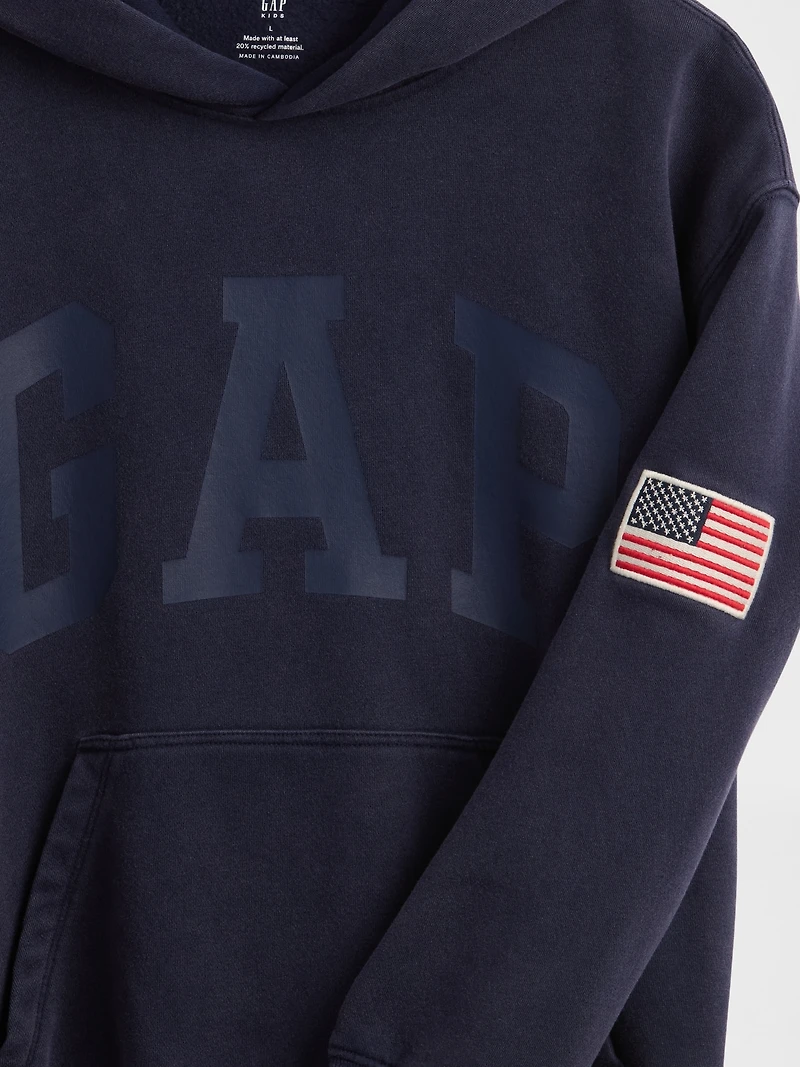 Kids VintageSoft NYC Times Square Hoodie
