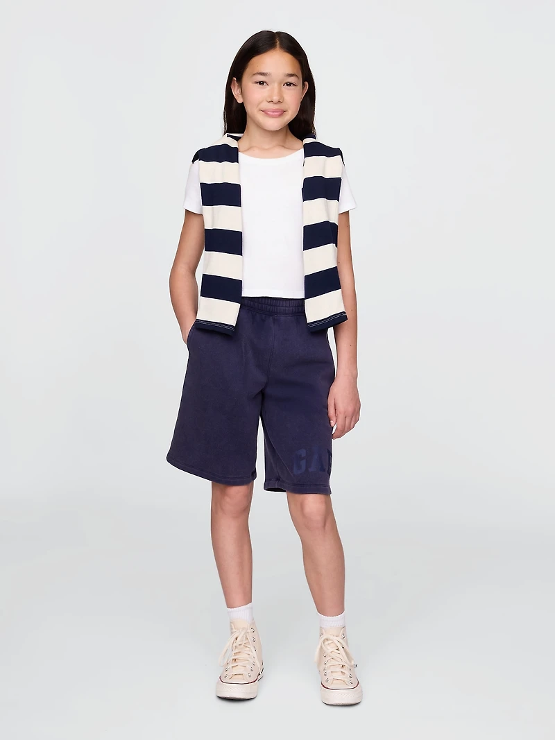 Kids VintageSoft Logo Sweat Shorts