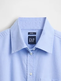 Organic Cotton Oxford Big Shirt