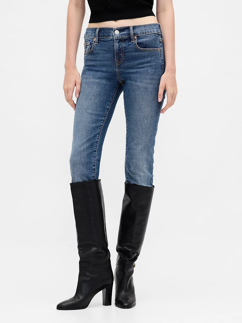 Low Rise True Skinny Jeans