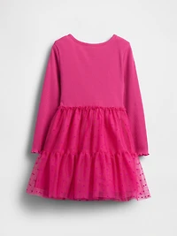 Baby & Toddler Mixed Media Tulle Dress