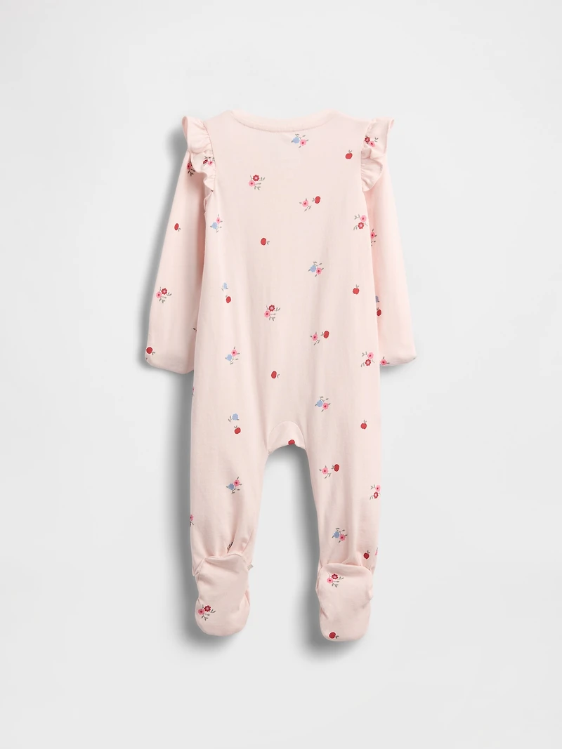 Baby First Favorites Organic Cotton Footed One-Piece