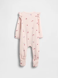 Baby First Favorites Organic Cotton Footed One-Piece