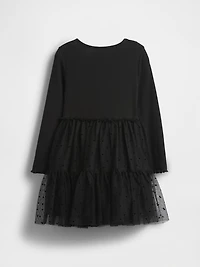 Baby & Toddler Mixed Media Tulle Dress