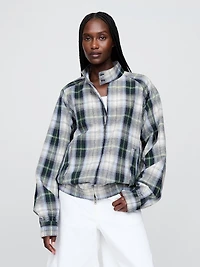 Gap × Malbon Linen-Cotton Bomber Jacket