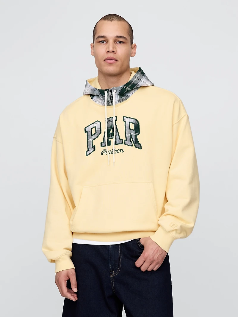 Gap × Malbon Adult Heavyweight French Terry Logo Hoodie