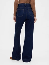 High Rise Relaxed Flare Jeans
