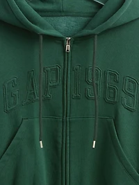 VintageSoft 1969 Logo Zip Hoodie