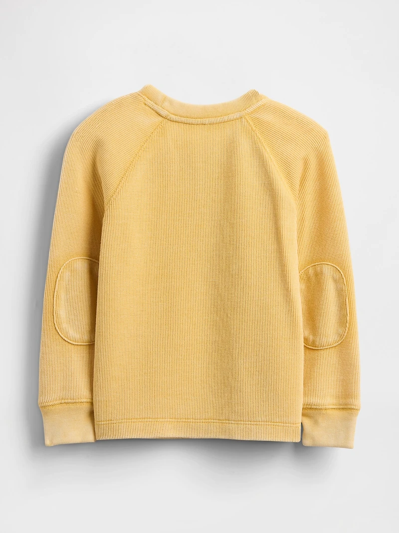 Baby & Toddler Textured Crewneck