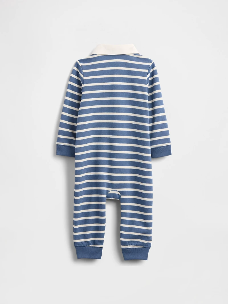 Baby VintageSoft Varsity Bear Logo One-Piece