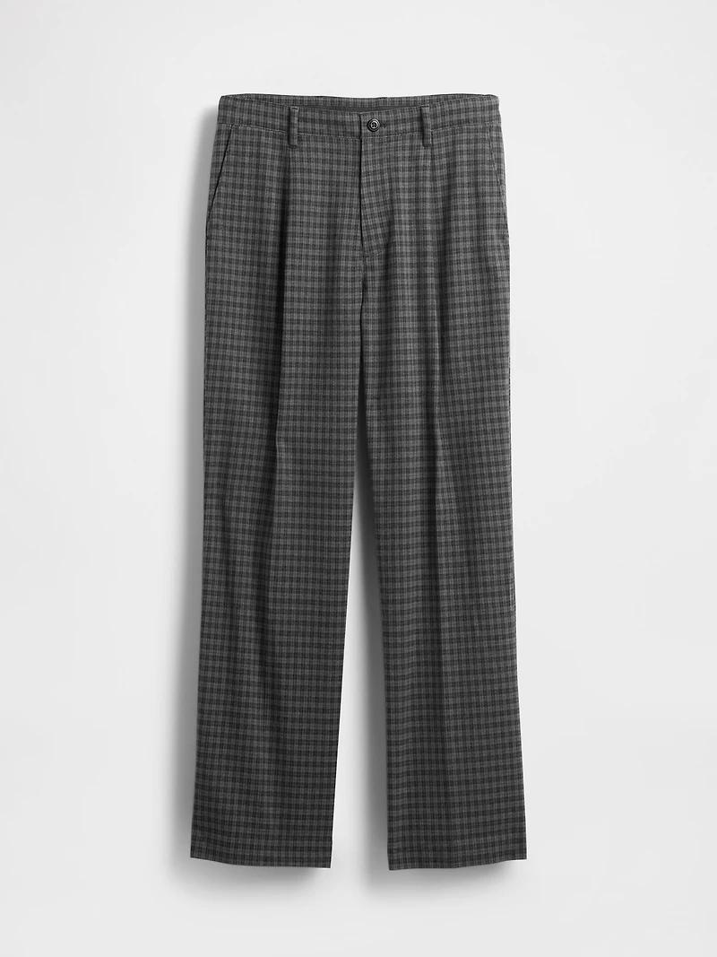 365 Wool-Blend Relaxed Trousers