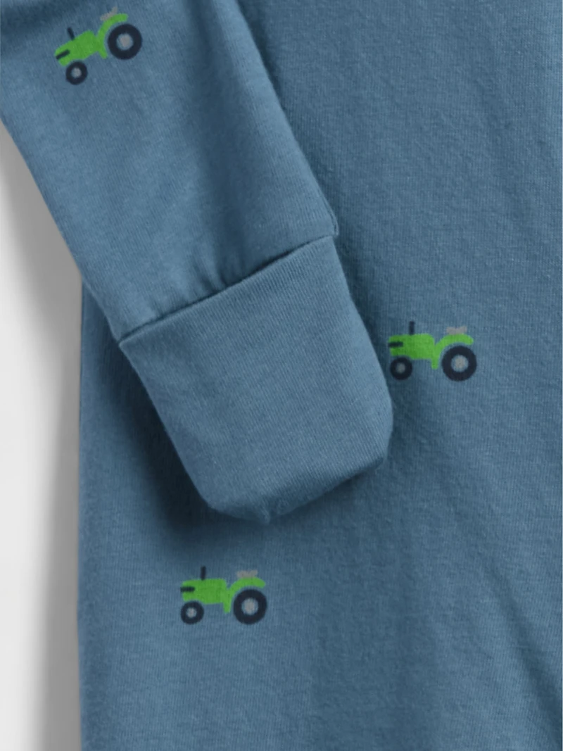 Baby First Favorites Organic Cotton Footed One-Piece