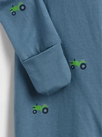 Baby First Favorites Organic Cotton Footed One-Piece