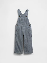 Baby & Toddler Denim Stripe Baggy Overalls