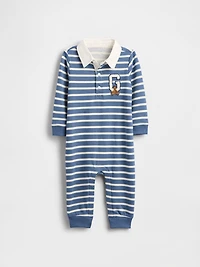 Baby VintageSoft Varsity Bear Logo One-Piece