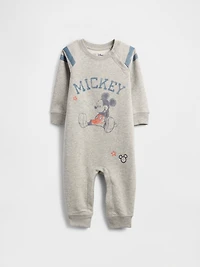 Gap × Disney Baby VintageSoft Mickey Mouse One-Piece