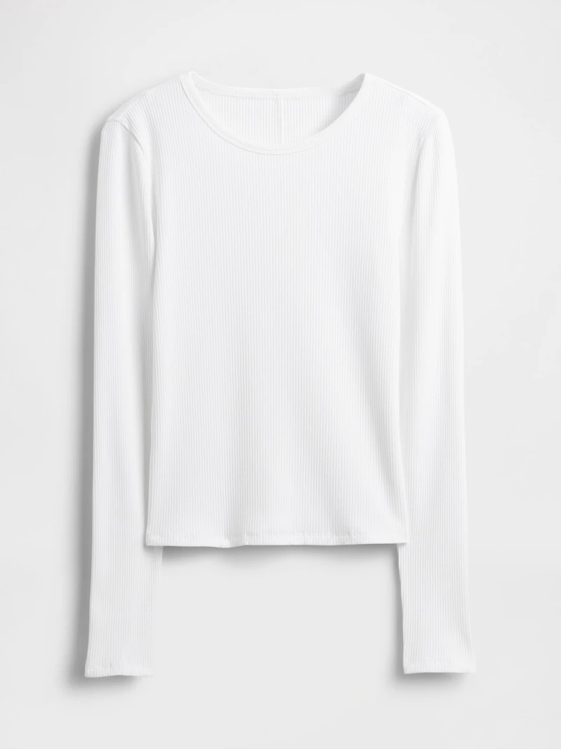 Modern Rib Crop T-Shirt