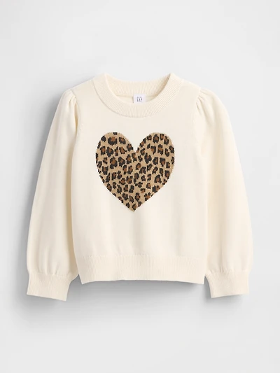 Baby & Toddler Puff-Sleeve Sweater