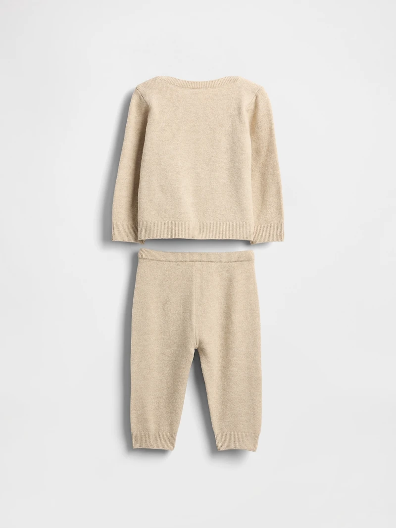 Baby CashSoft Pointelle Outfit Set