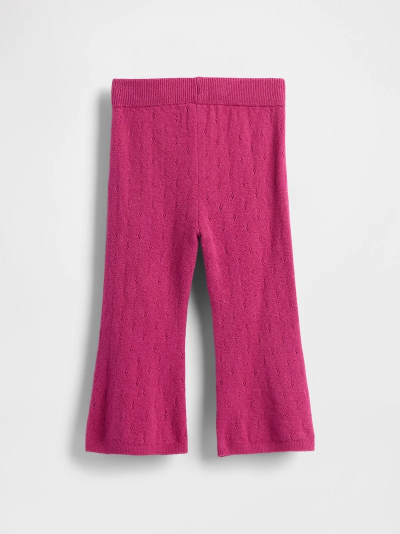 Baby & Toddler CashSoft Pointelle Flare Pants