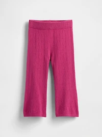 Baby & Toddler CashSoft Pointelle Flare Pants