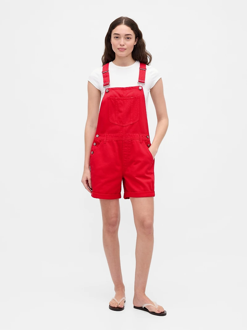 UltraSoft Denim Shortalls