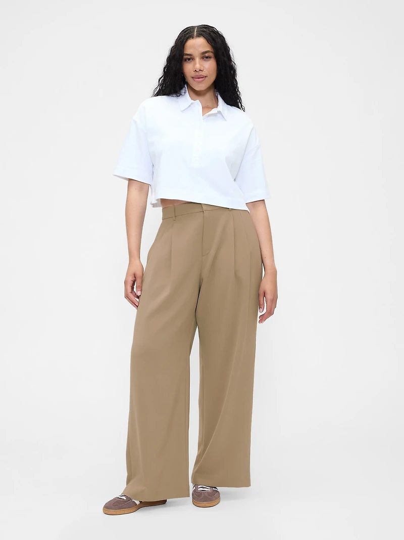 365 High Rise Pleated Trousers