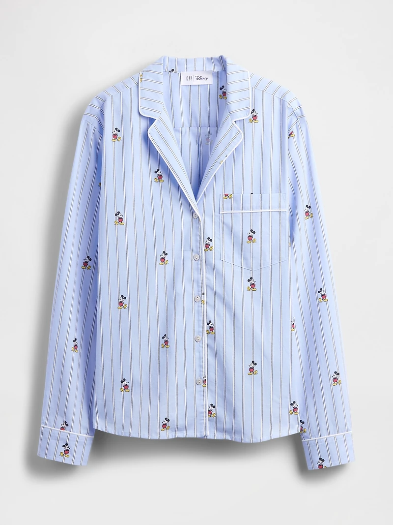 Gap × Disney Poplin PJ Shirt