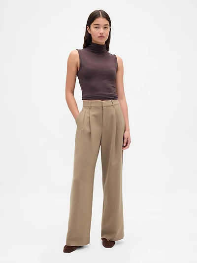 365 High Rise Pleated Trousers