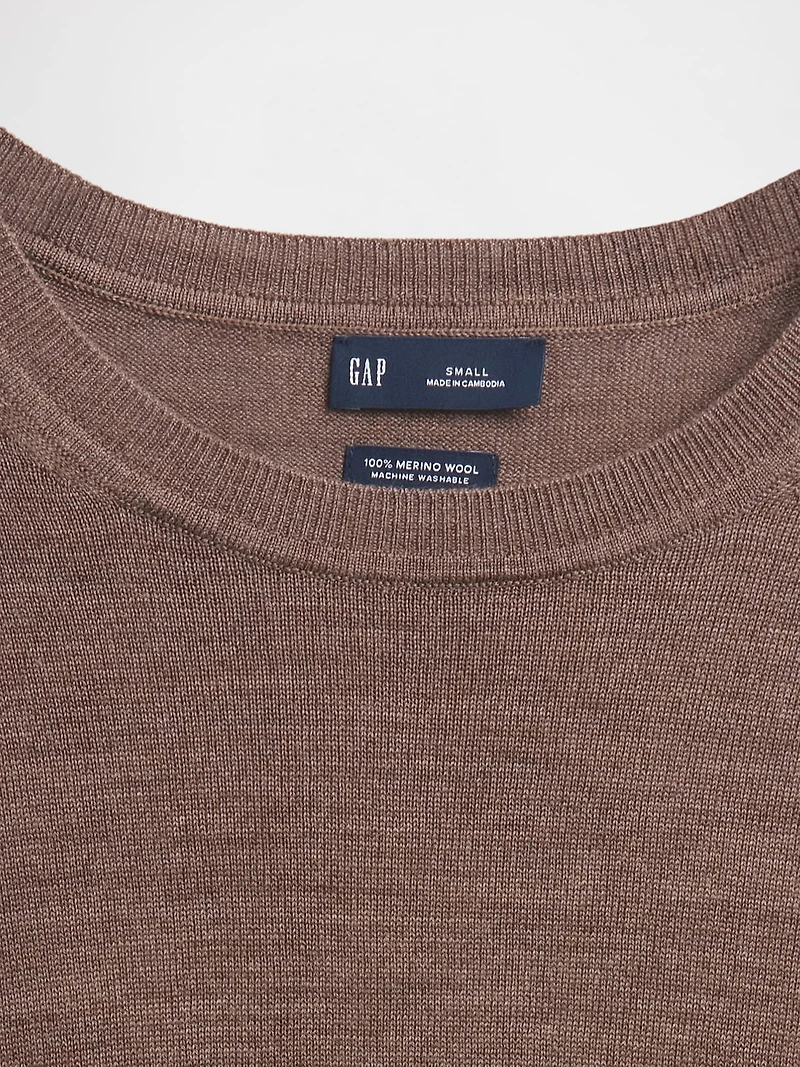 Merino Crewneck Sweater