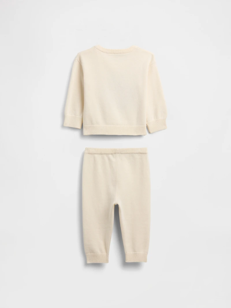 Baby CashSoft Pointelle Outfit Set
