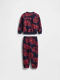 Baby & Toddler VintageSoft Firetruck Sweat Set