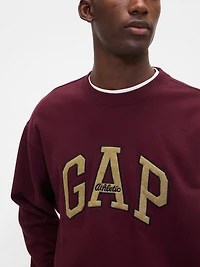 Heavyweight Gap Athletic Logo Sweatshirt