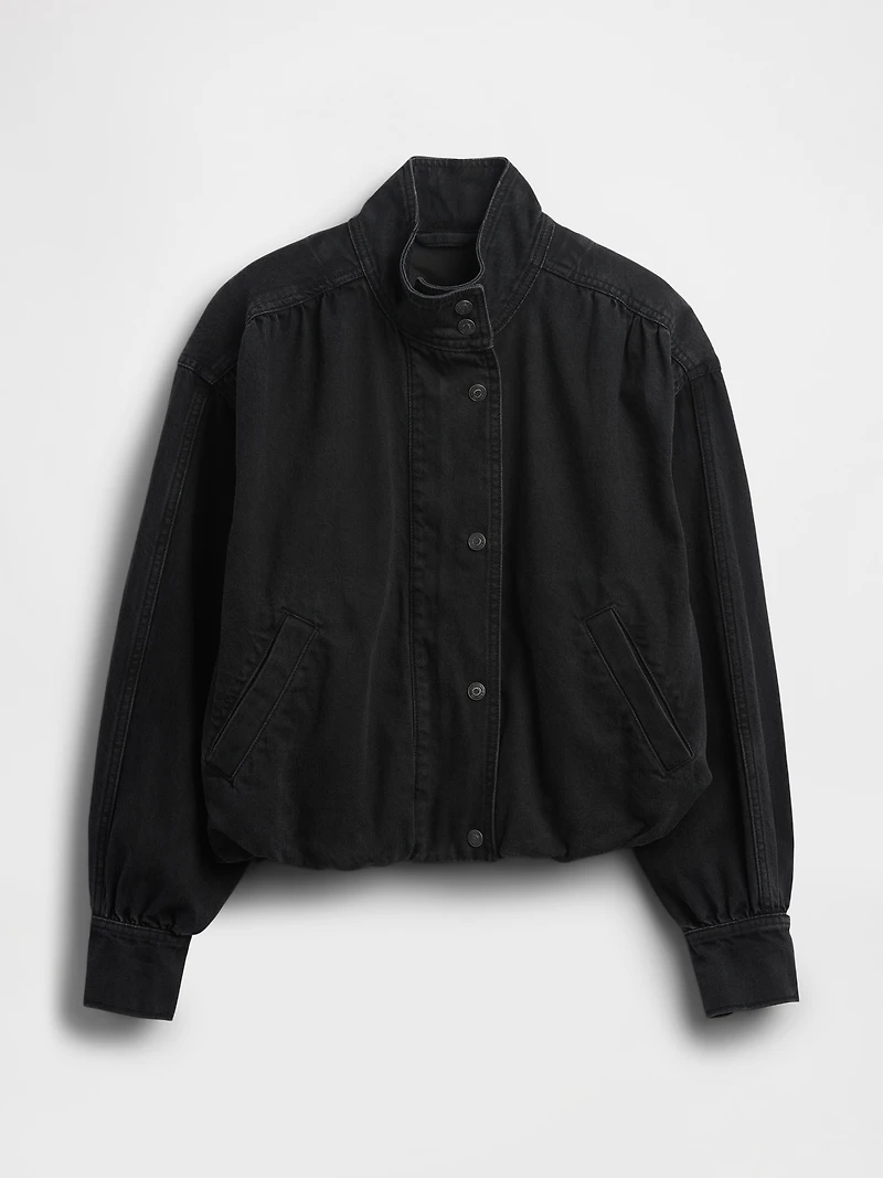 Denim Bubble Jacket