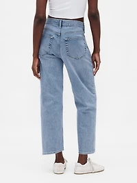 Mid Rise Relaxed Crop Jeans