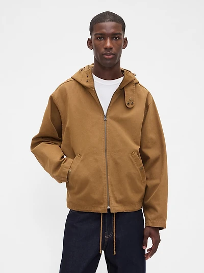 Canvas Hooded Jacket