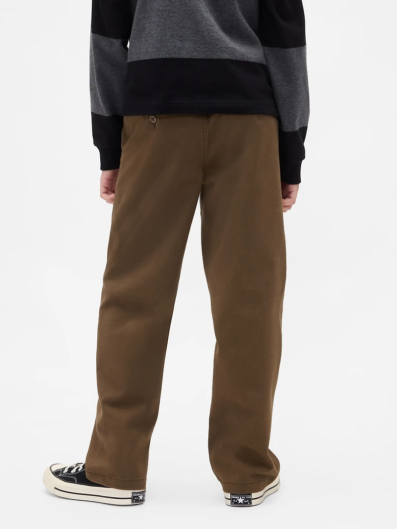 Kids Uniform Relaxed Easy Khakis