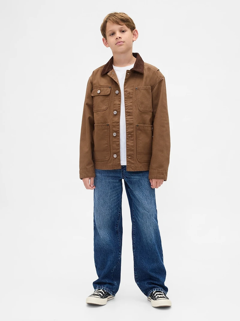 Kids Canvas Utility Jacket