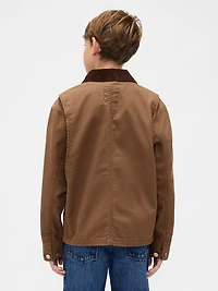Kids Canvas Utility Jacket