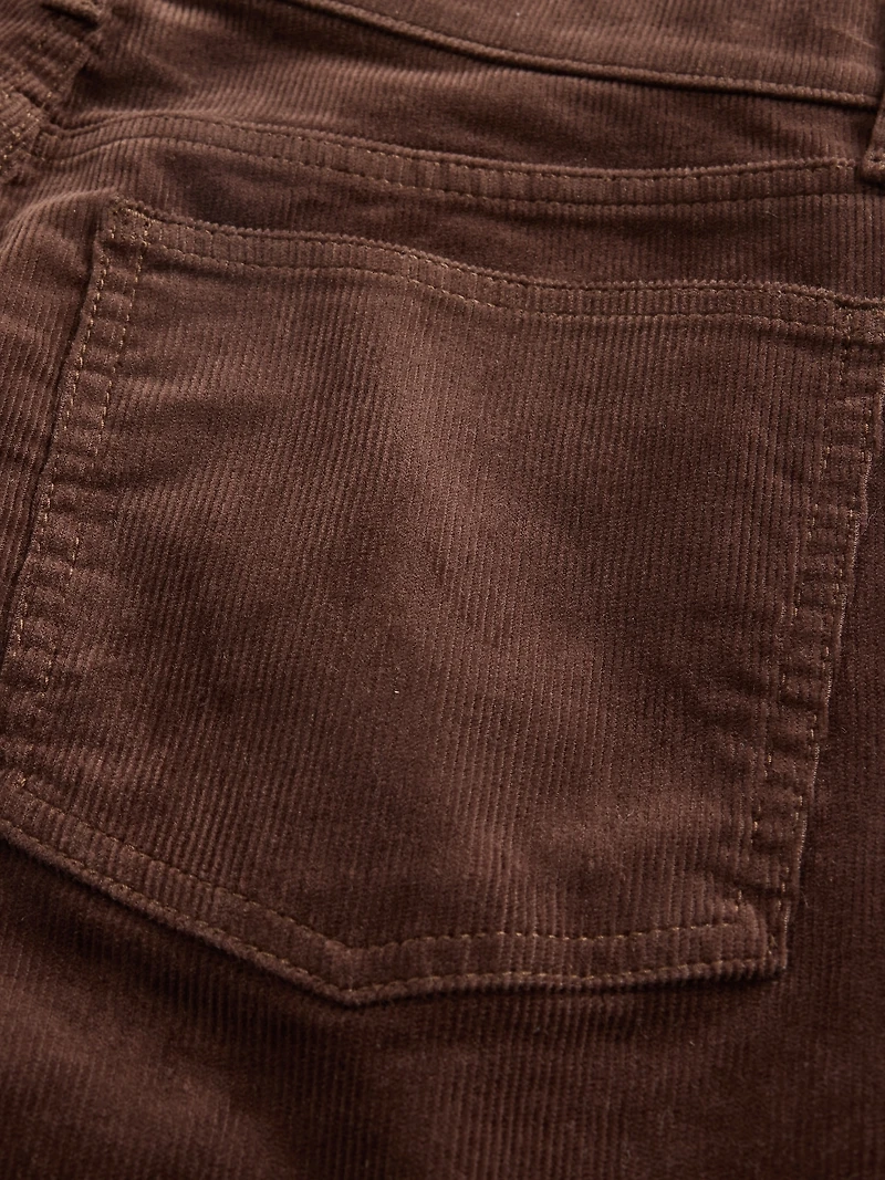 High Rise Corduroy '90s Slim Straight Jeans