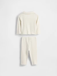 Baby Softspun Waffle Outfit Set