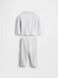 Baby Softspun Waffle Outfit Set