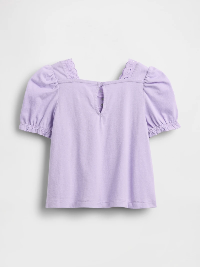 Baby & Toddler Eyelet Top